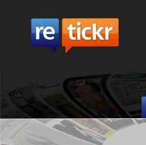 Placez un ticker personnalisé sur votre bureau avec Retickr [Mac]